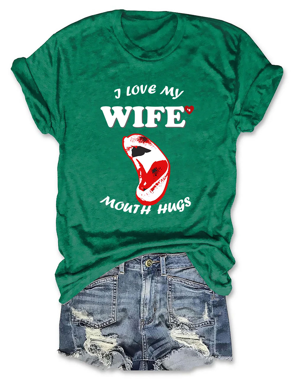 "I Love My Wife" Adult Funny T-Shirt