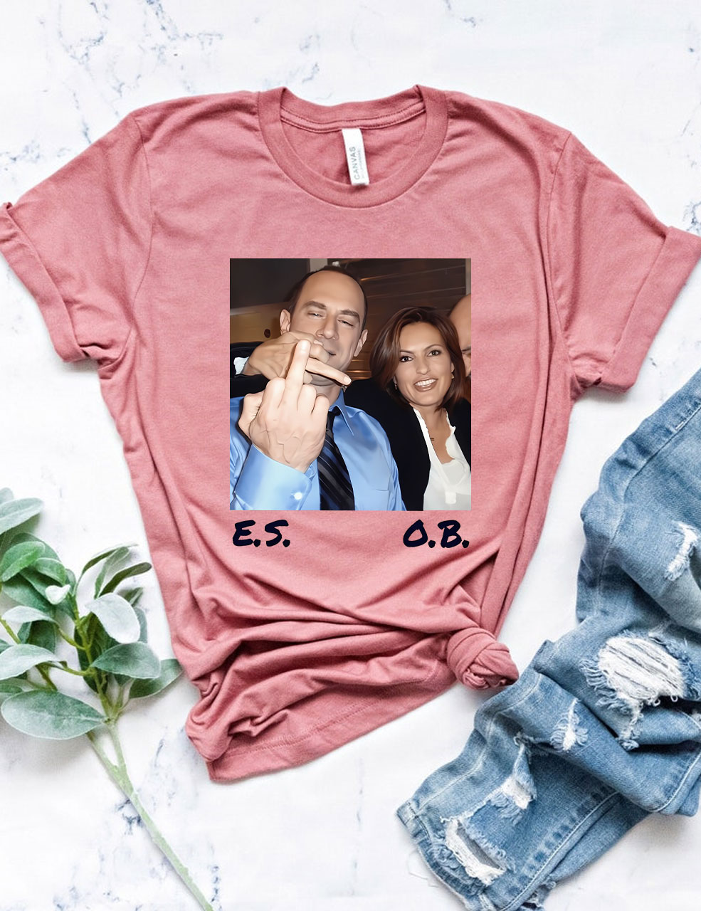 Ell.iot Sta.bler And Oli.via Benso.n T-Shirt