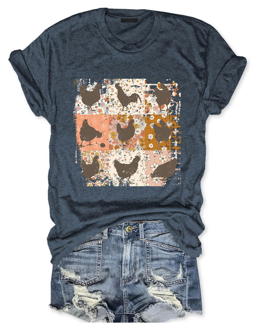Boho Chickens T-Shirt