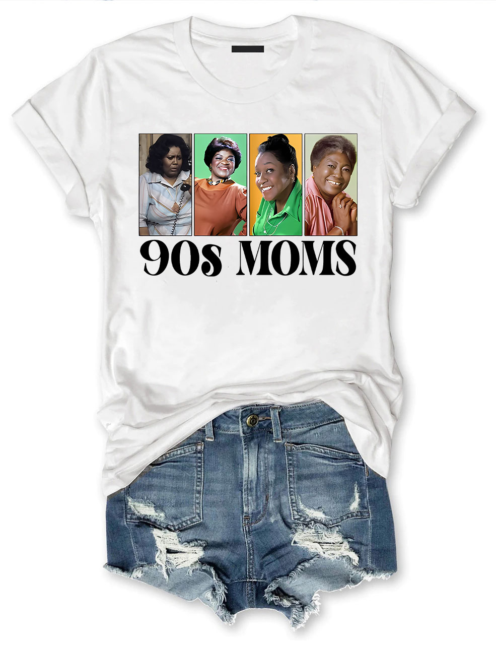Retro 90��s Mom Vibes T-shirt