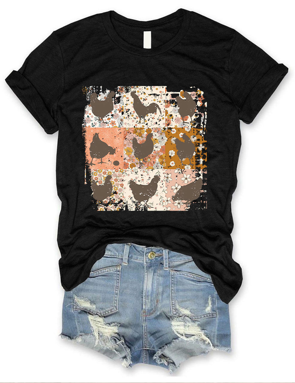 Boho Chickens T-Shirt