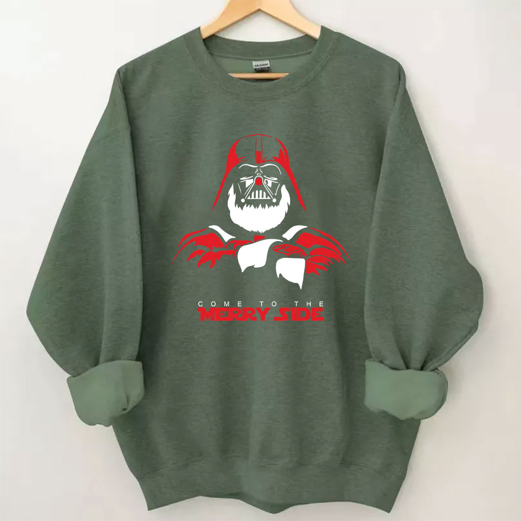 Come to the Merry Side Star Wars Christmas Funny Funny Sweatshirt