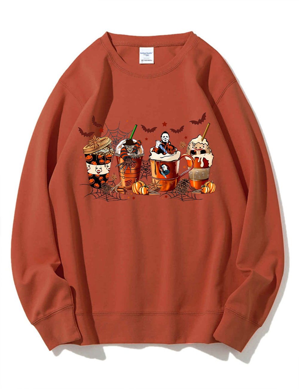 Skeleton Coffee Cups Sweatshirt