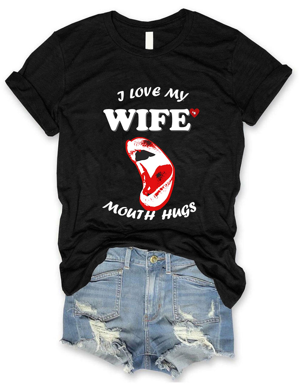 "I Love My Wife" Adult Funny T-Shirt