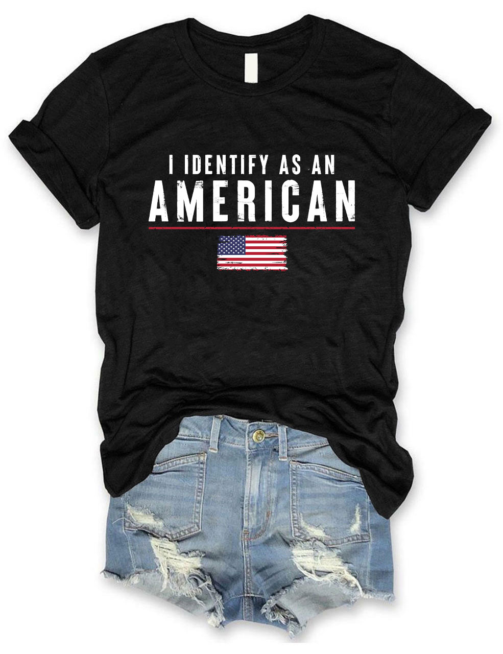 I Identify As An American T-shirt