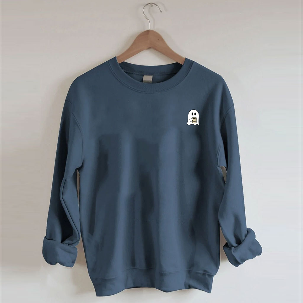 Cute Spooky Coffee Sweatshirt