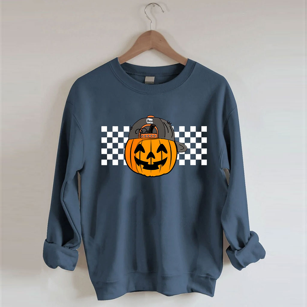 Pumpkin Dude Toddler Funny Sweatshirt