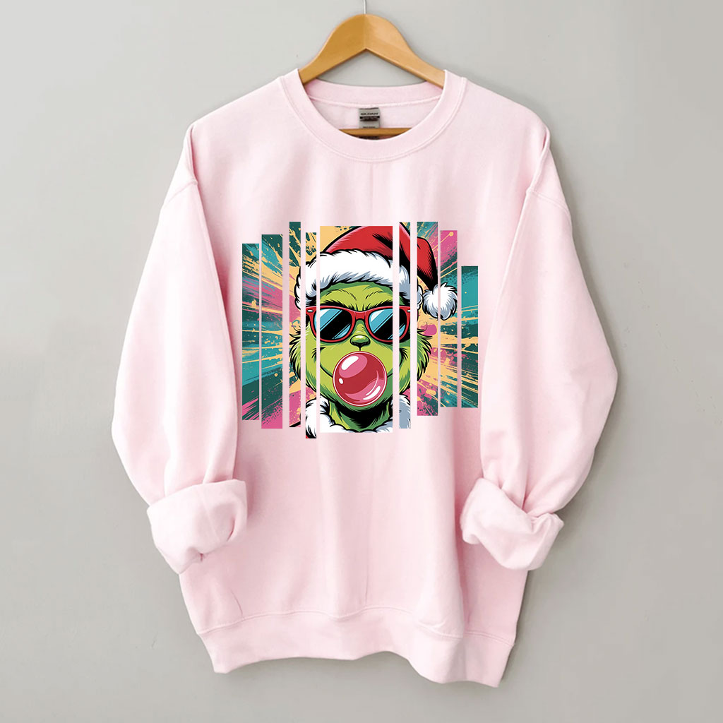 Christmas Green Monster Funny Grinch Sweatshirt