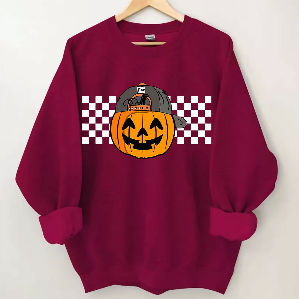 Pumpkin Dude Toddler Funny Sweatshirt
