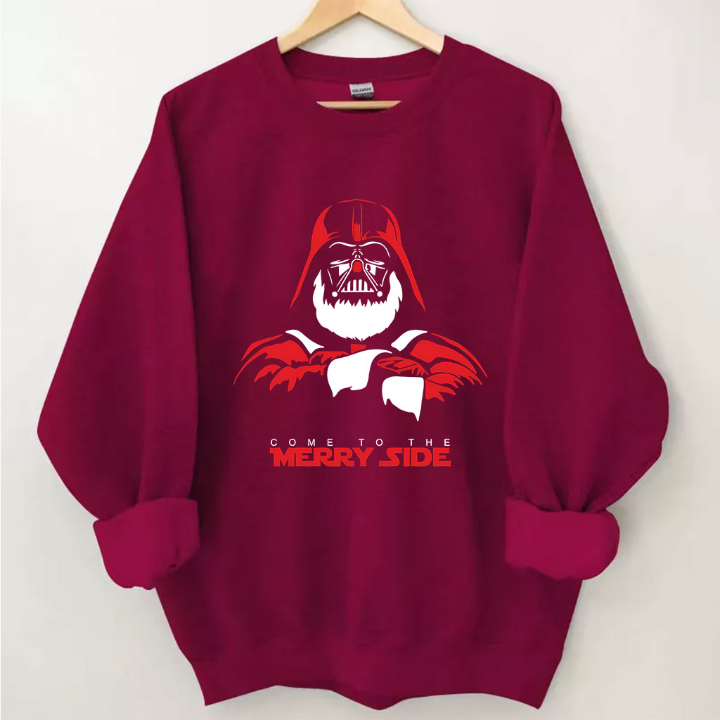 Come to the Merry Side Star Wars Christmas Funny Funny Sweatshirt