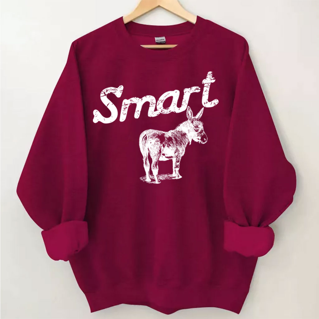 Smart Ass Donkey Sweatshirt