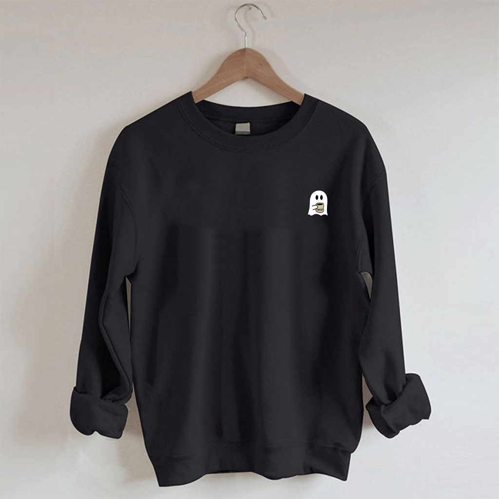 Cute Spooky Coffee Sweatshirt
