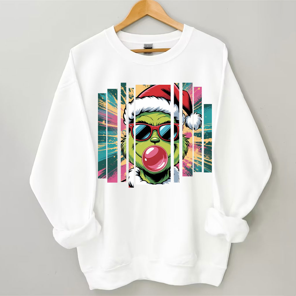 Christmas Green Monster Funny Grinch Sweatshirt