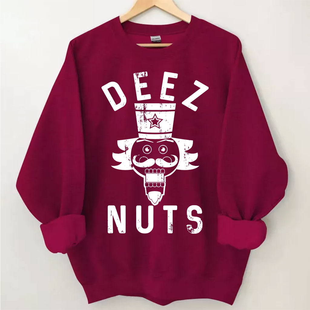 Deez Nits Inappropriate Christmas Sweatshirt