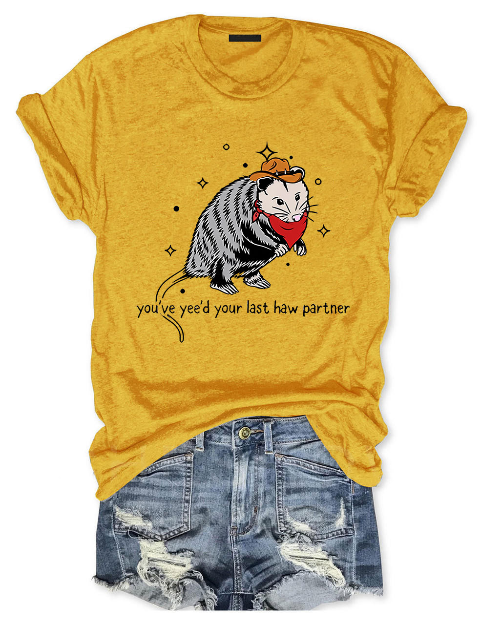 You Just Yee'd Your Last Haw T-shirt