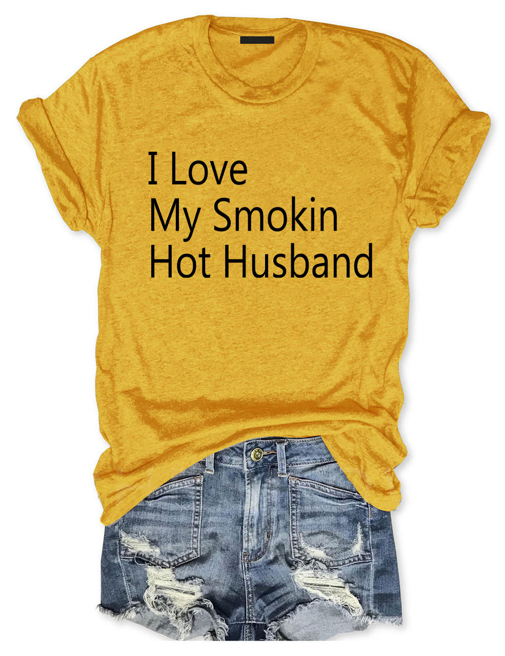I Love My Smokin Hot Husband T-shirt