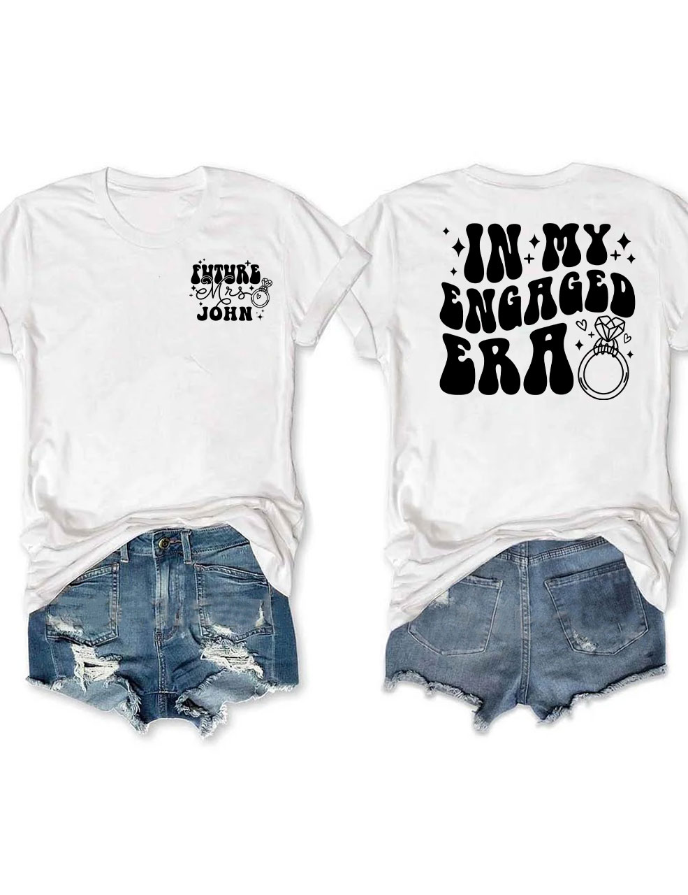 Custom In My Engaged Era T-shirt