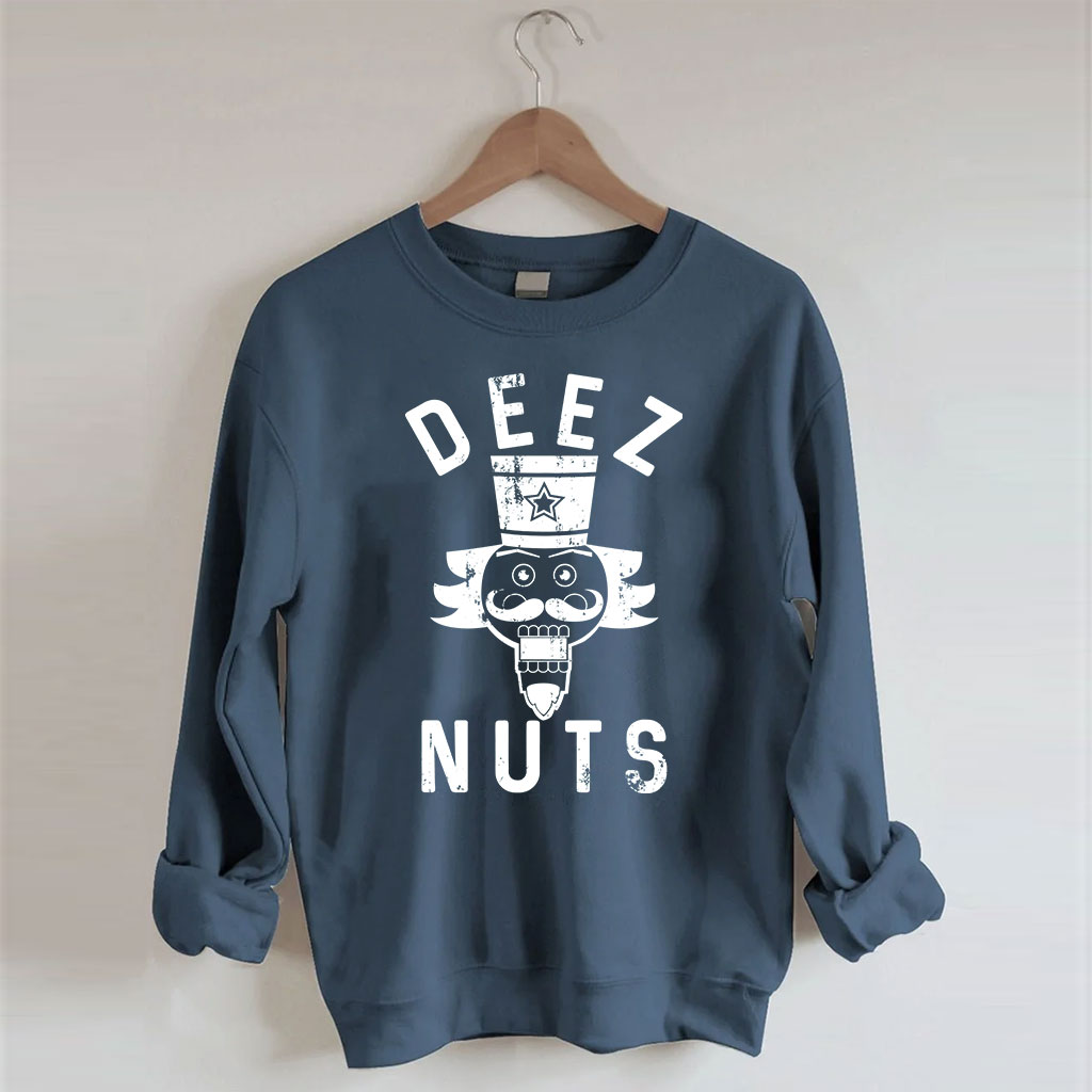 Deez Nits Inappropriate Christmas Sweatshirt