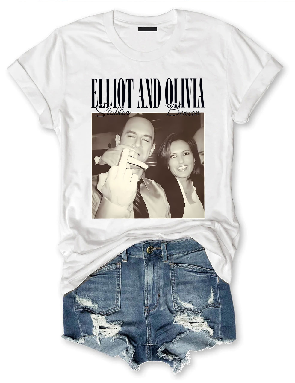 Elliot Stabler And Olivia Benson T-Shirt