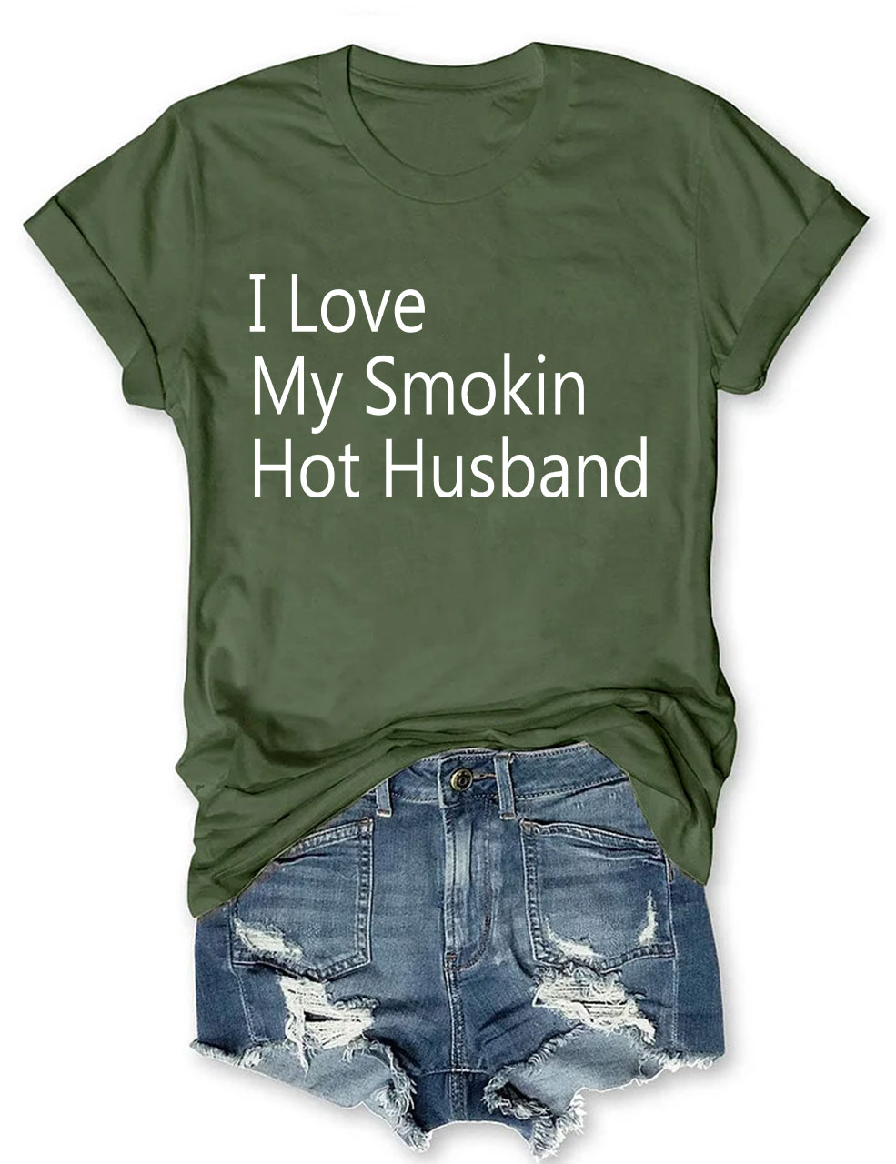 I Love My Smokin Hot Husband T-shirt