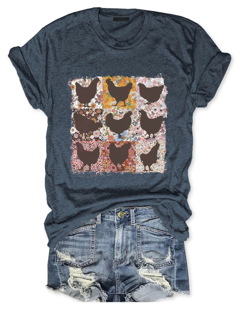 Boho Chickens T-Shirt
