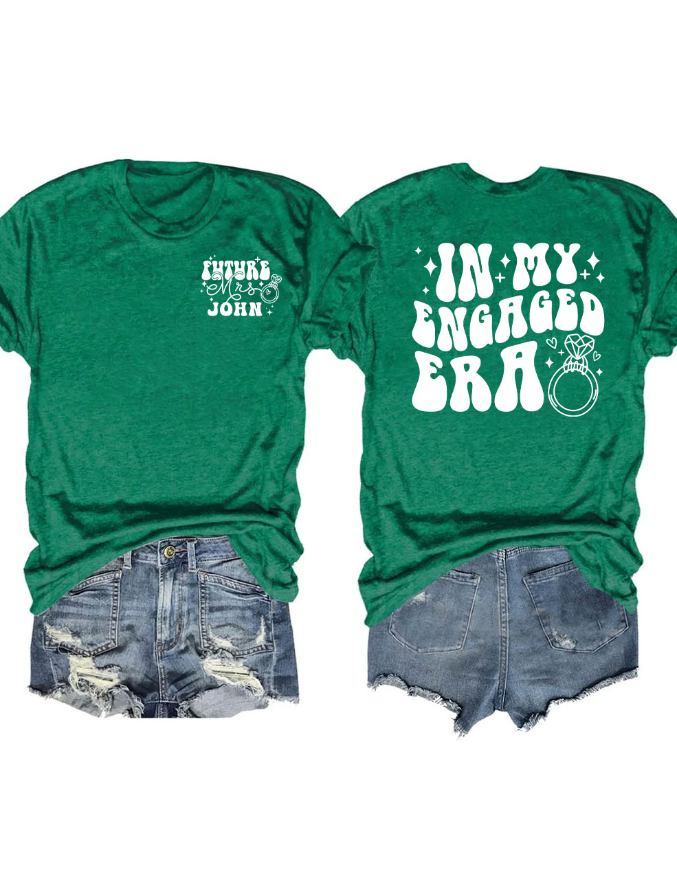 Custom In My Engaged Era T-shirt