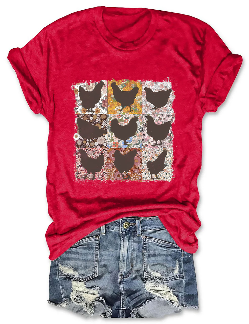 Boho Chickens T-Shirt
