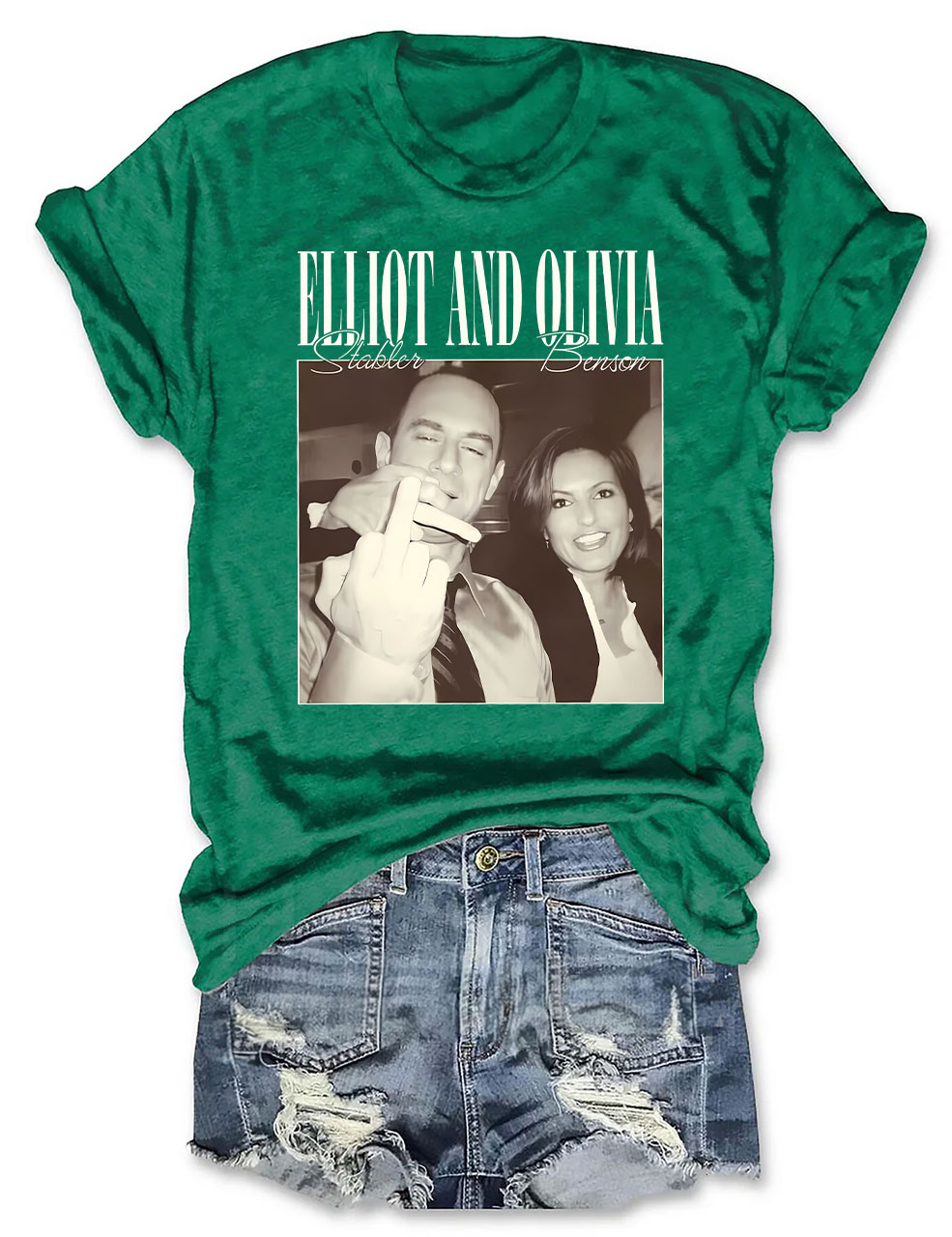 Elliot Stabler And Olivia Benson T-Shirt