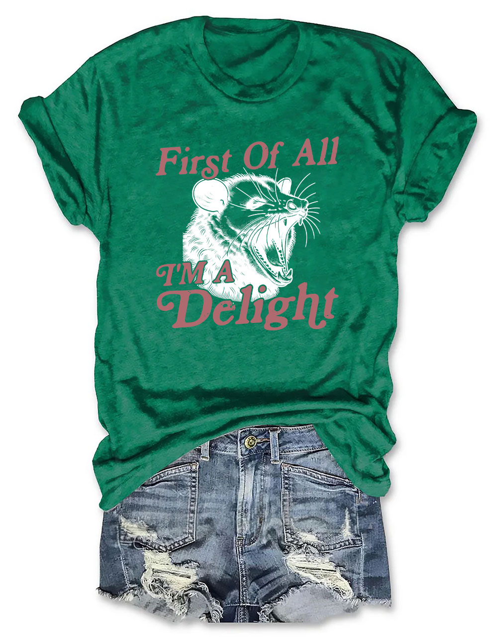 First of All, I'm a Delight T-shirt