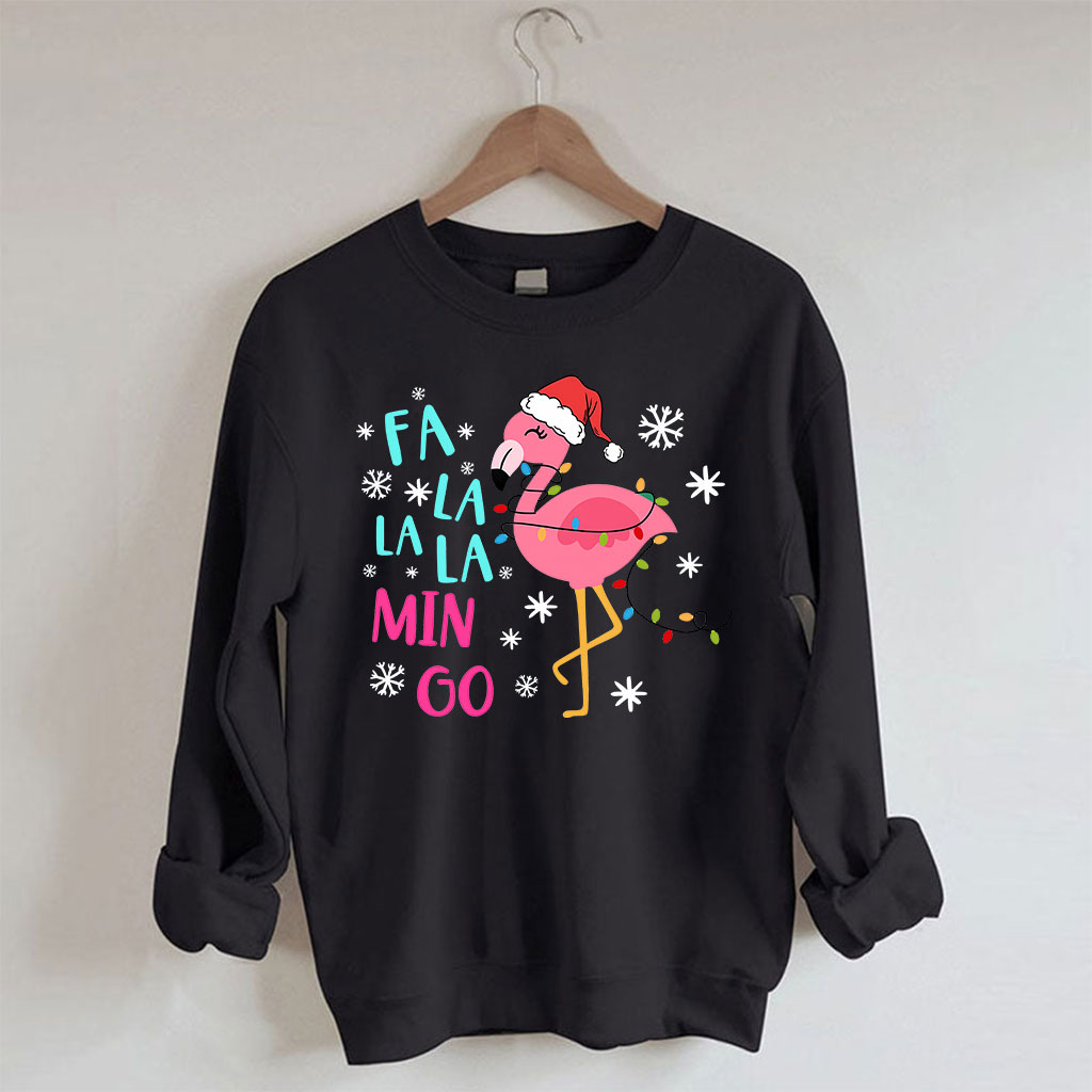 Fa La La La Mingo Christmas Lights Sweatshirt