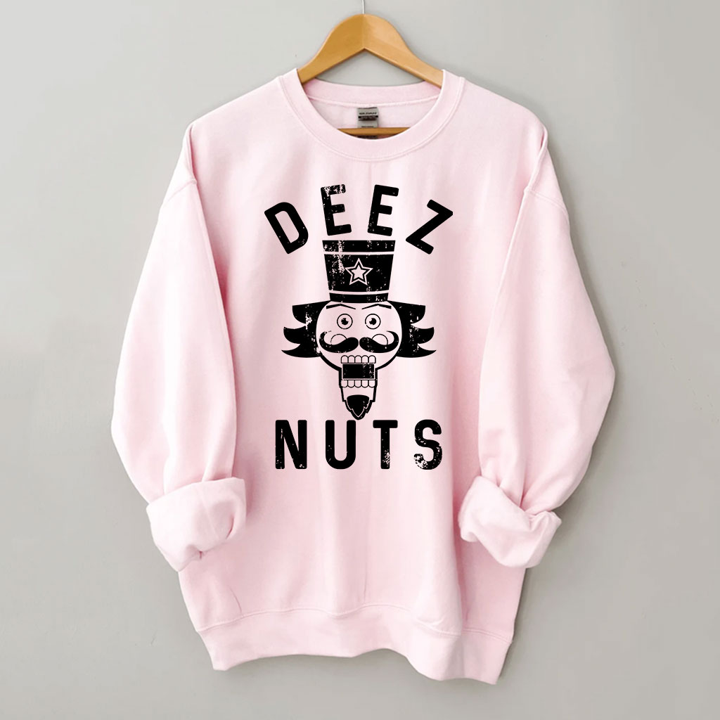 Deez Nits Inappropriate Christmas Sweatshirt