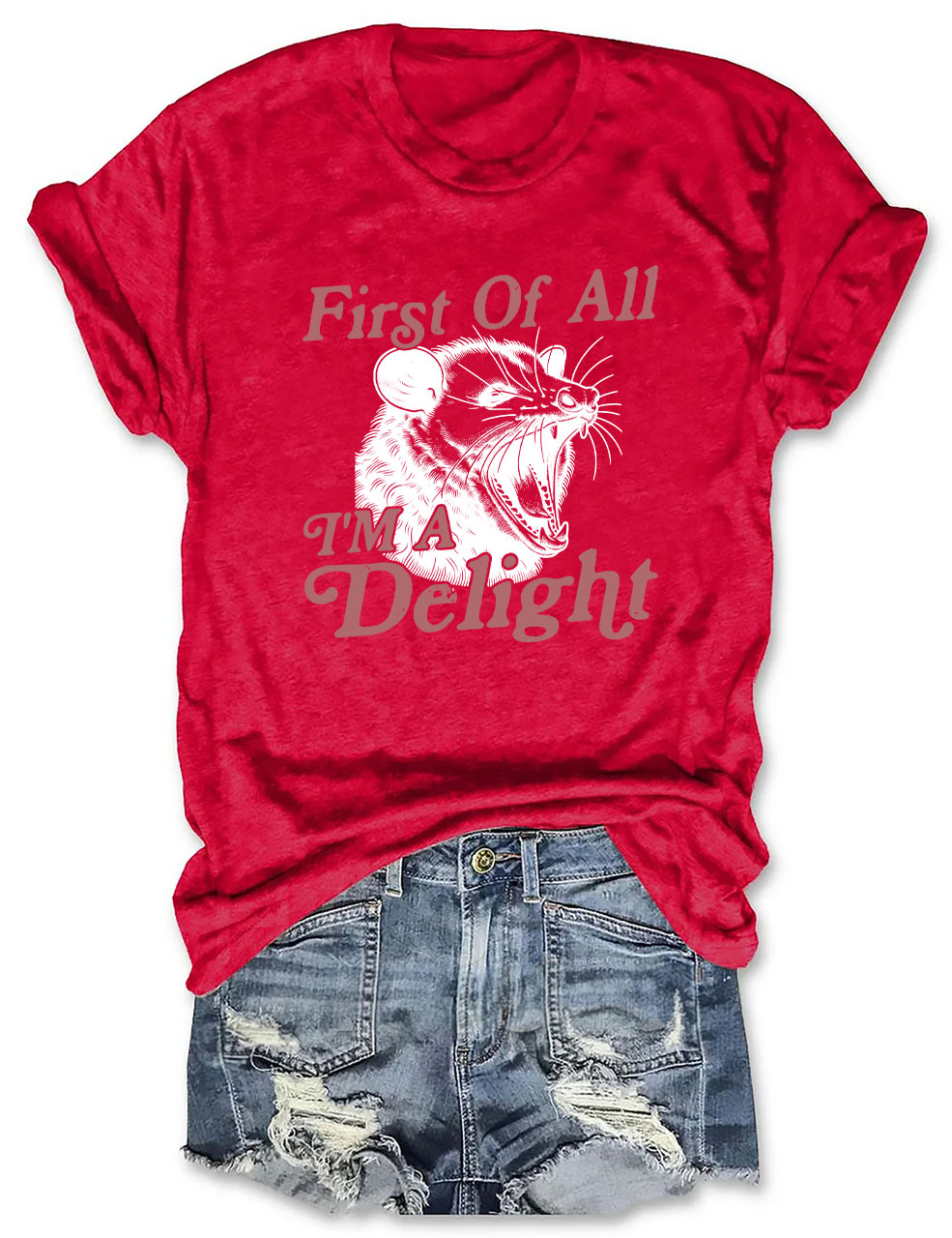 First of All, I'm a Delight T-shirt