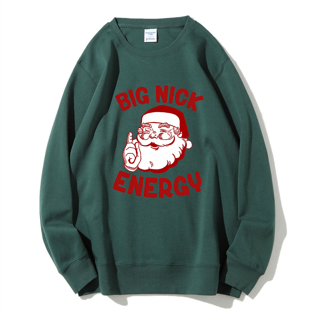 Big Nick Energy Funny Christmas Sweatshirt