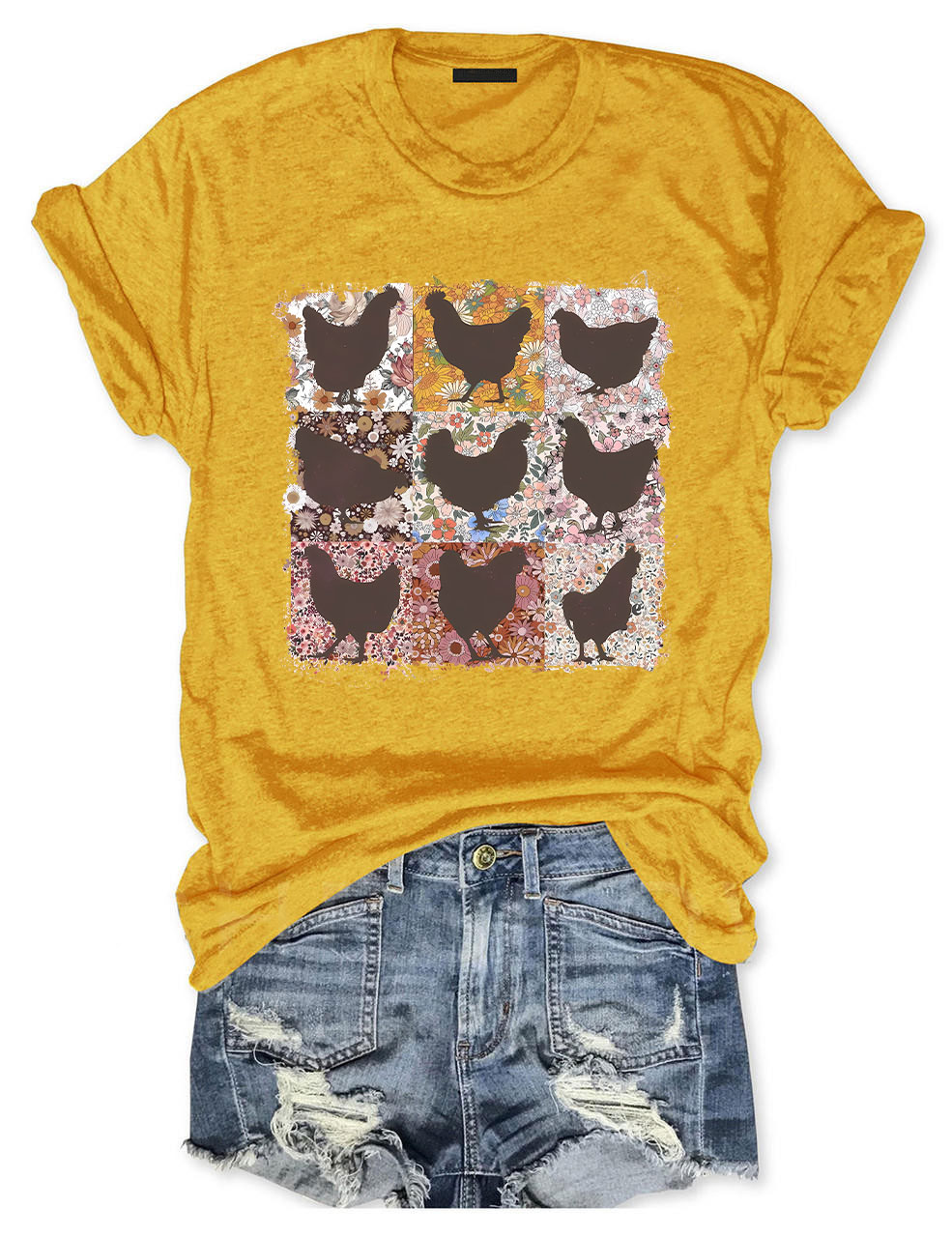 Boho Chickens T-Shirt