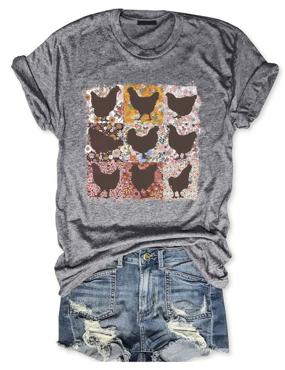 Boho Chickens T-Shirt