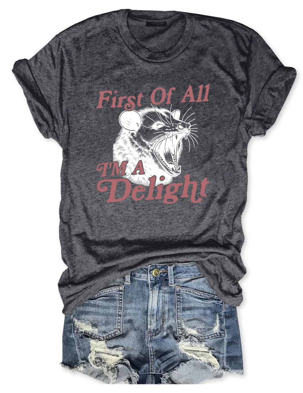 First of All, I'm a Delight T-shirt