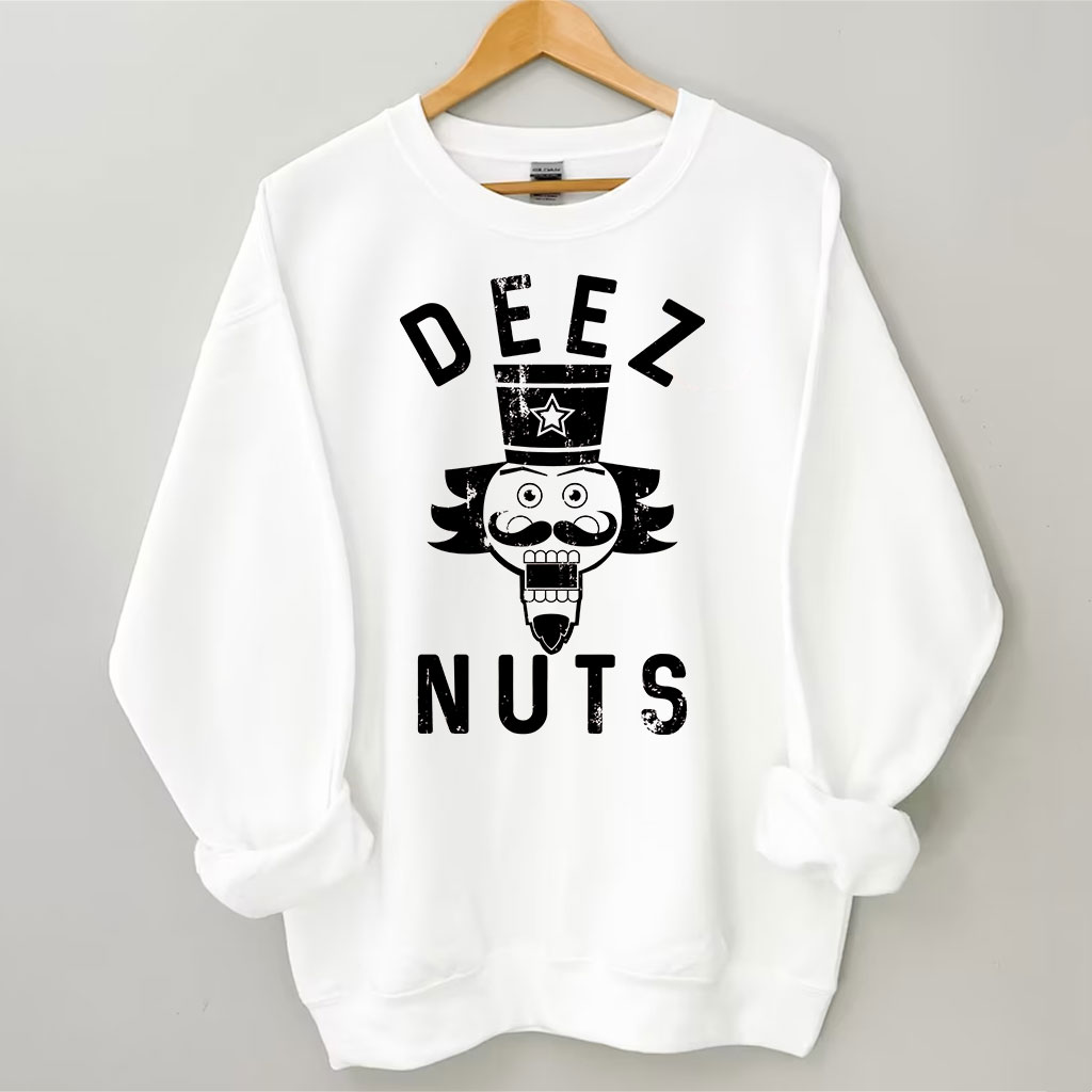 Deez Nits Inappropriate Christmas Sweatshirt