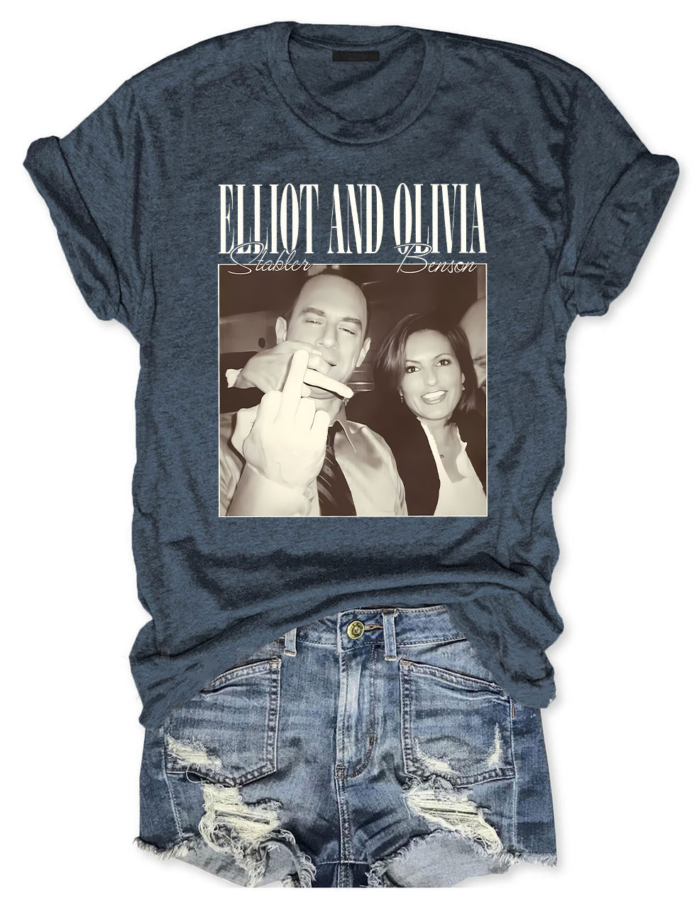 Elliot Stabler And Olivia Benson T-Shirt