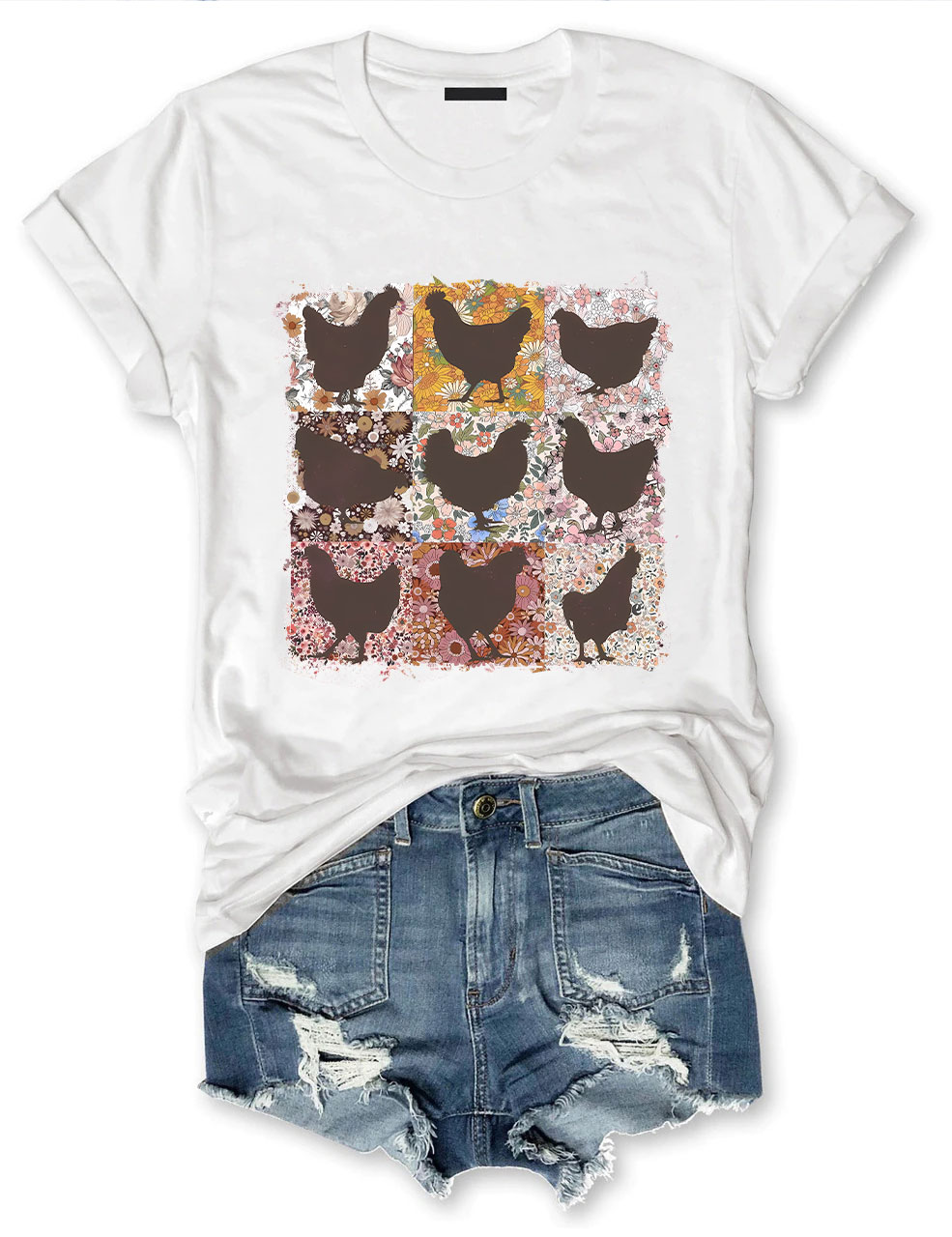 Boho Chickens T-Shirt