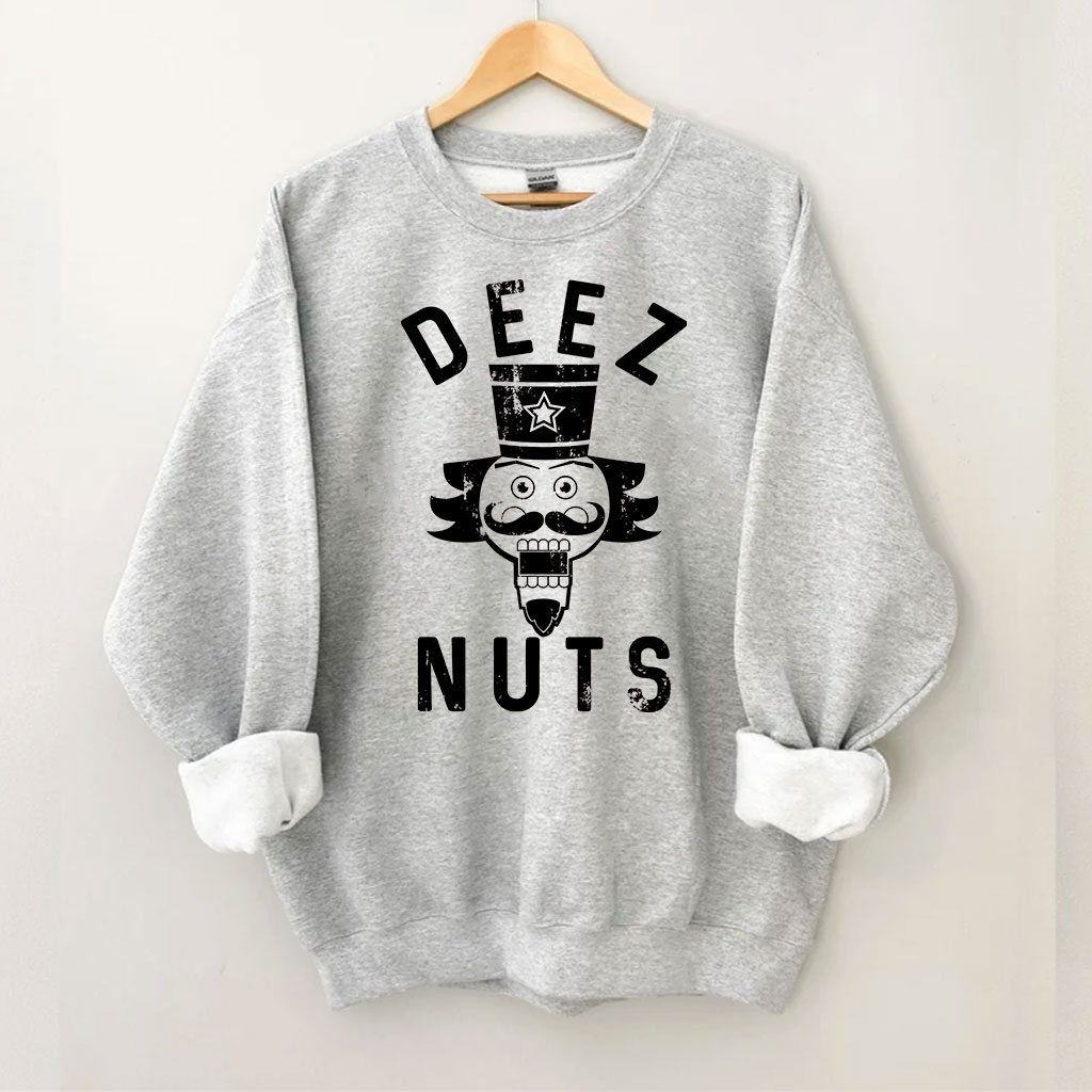 Deez Nits Inappropriate Christmas Sweatshirt