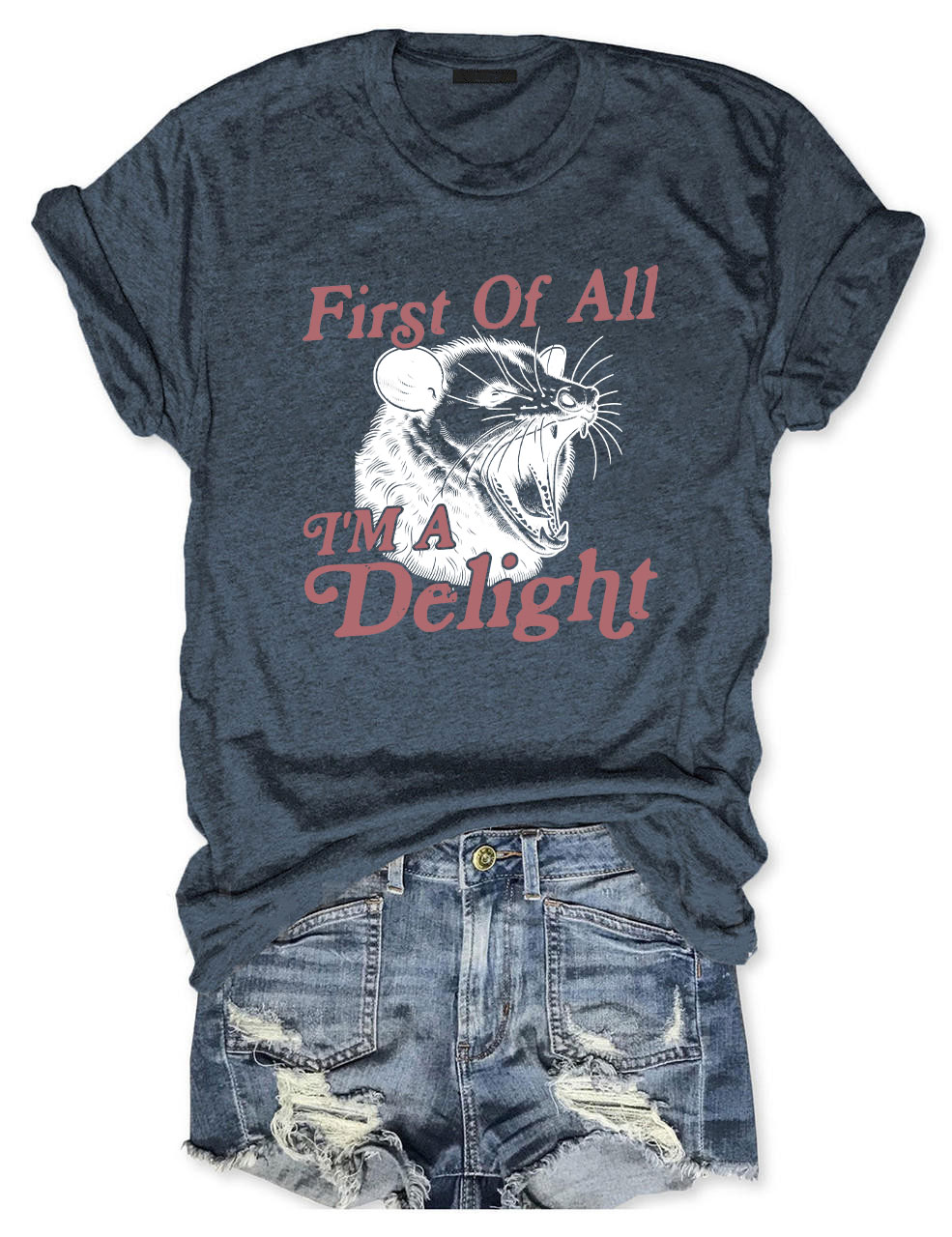 First of All, I'm a Delight T-shirt