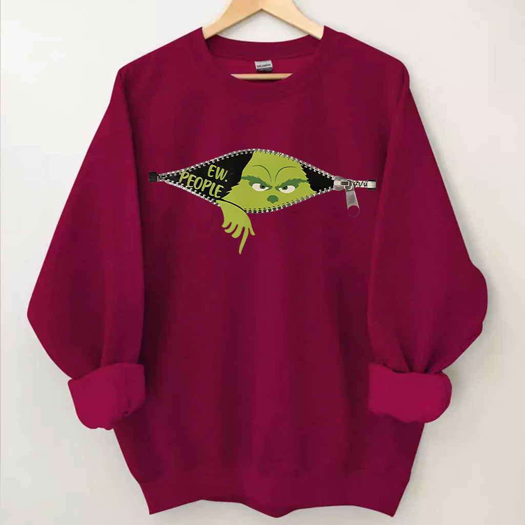 Ew People Whoville Grinch Sweatshirt