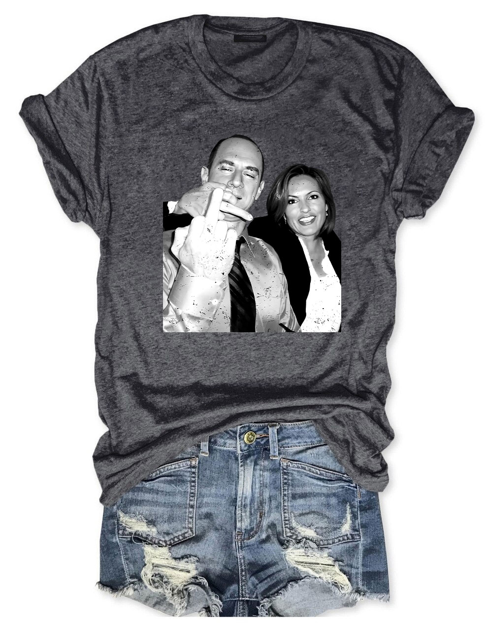 Elliot Stabler And Olivia Benson T-Shirt