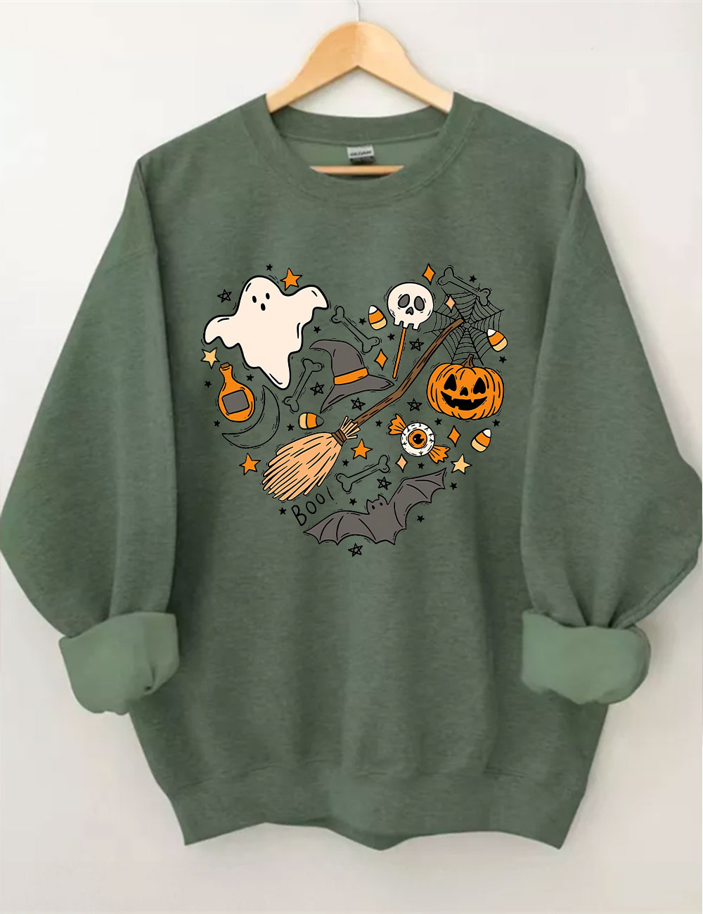 Halloween Doodles Hearth Sweatshirt