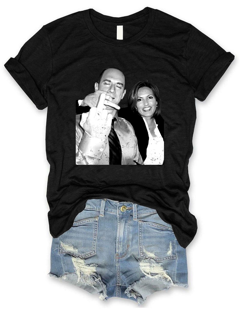 Elliot Stabler And Olivia Benson T-Shirt