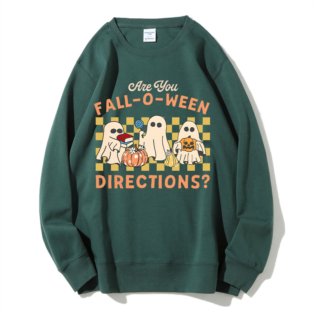 Trick or Treat Spooky Teacher Funny Sweatshirt