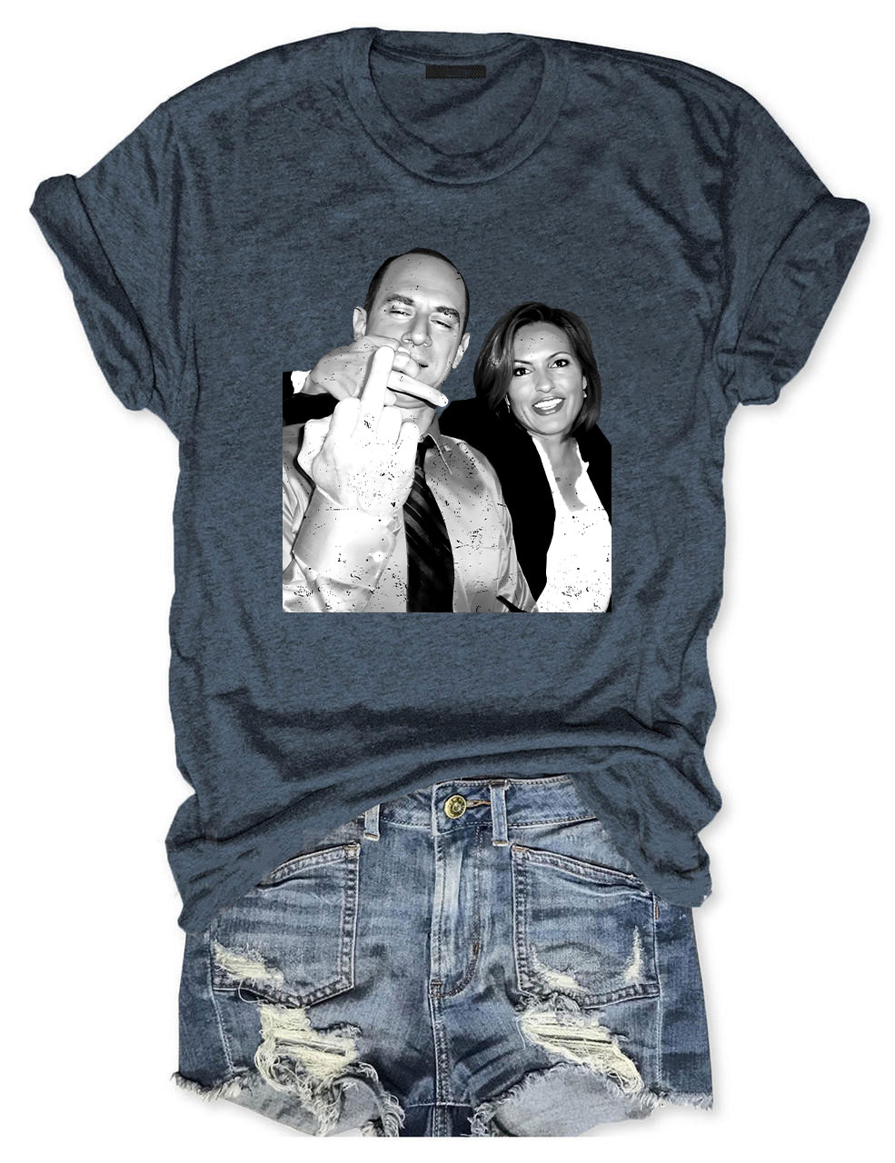 Elliot Stabler And Olivia Benson T-Shirt