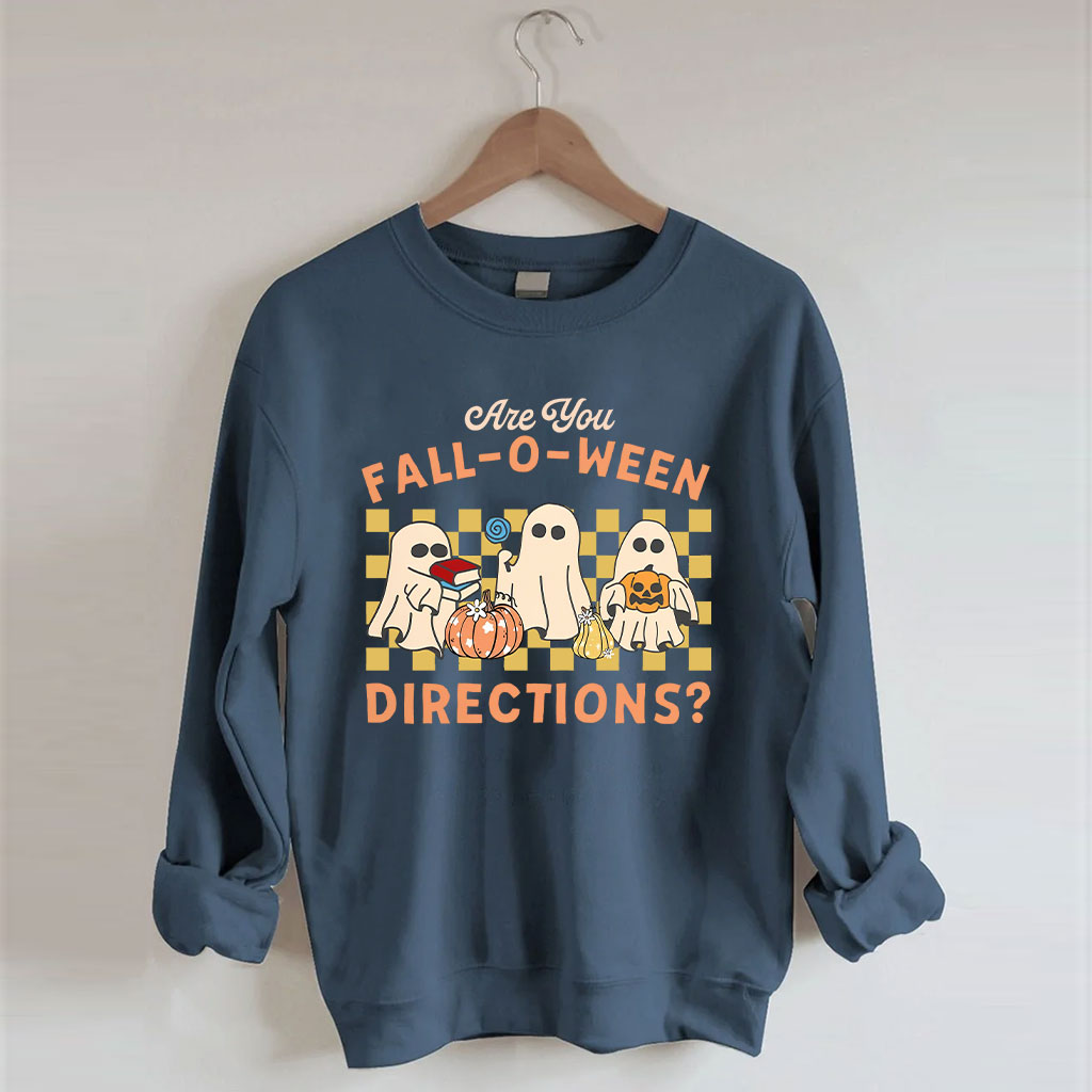 Trick or Treat Spooky Teacher Funny Sweatshirt