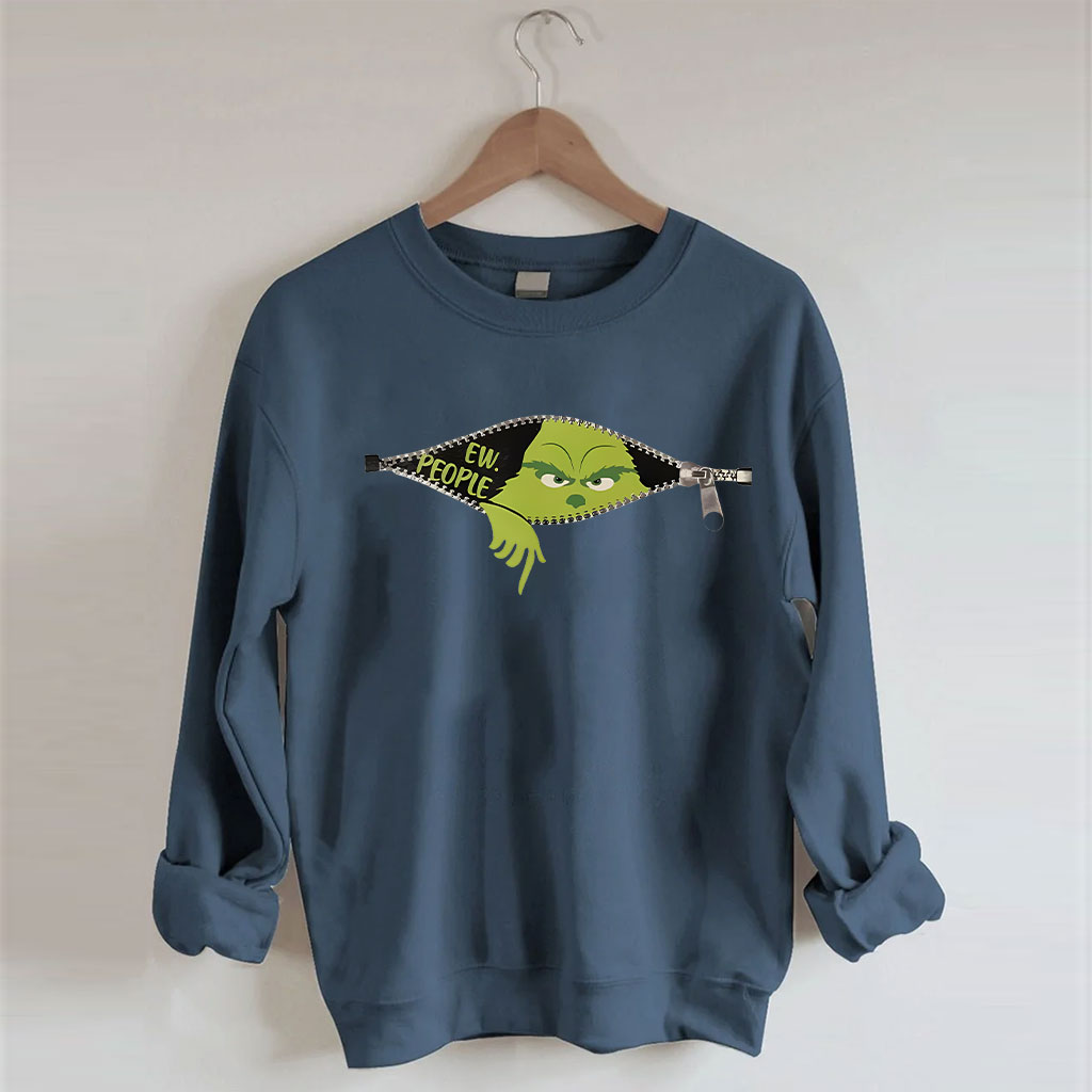 Ew People Whoville Grinch Sweatshirt