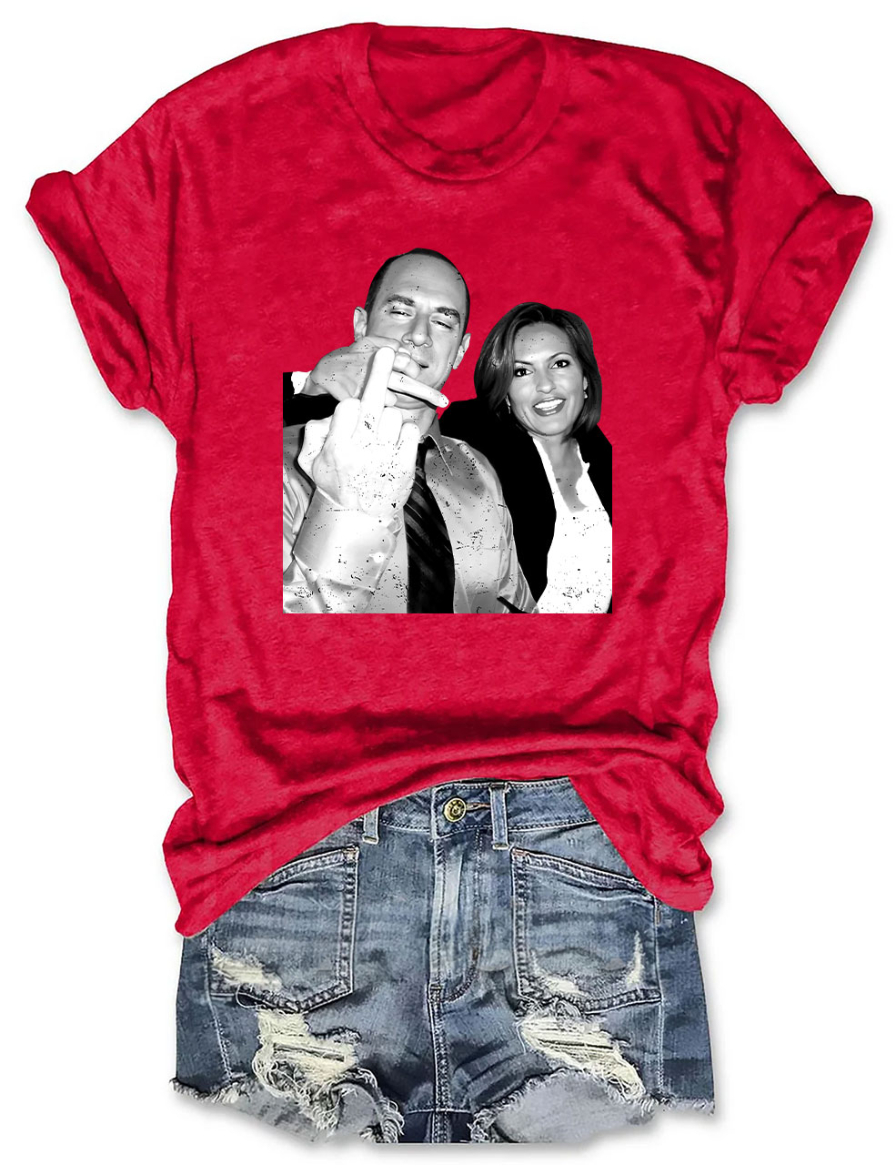 Elliot Stabler And Olivia Benson T-Shirt